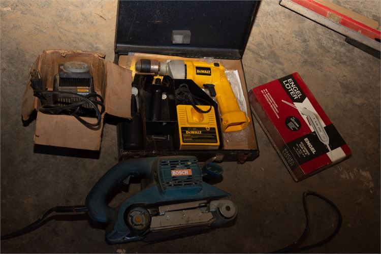 Group Lot Of Power Tools