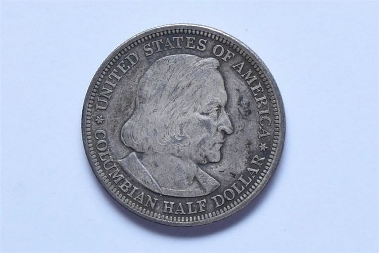1893 Columbian Exposition Silver Dollar