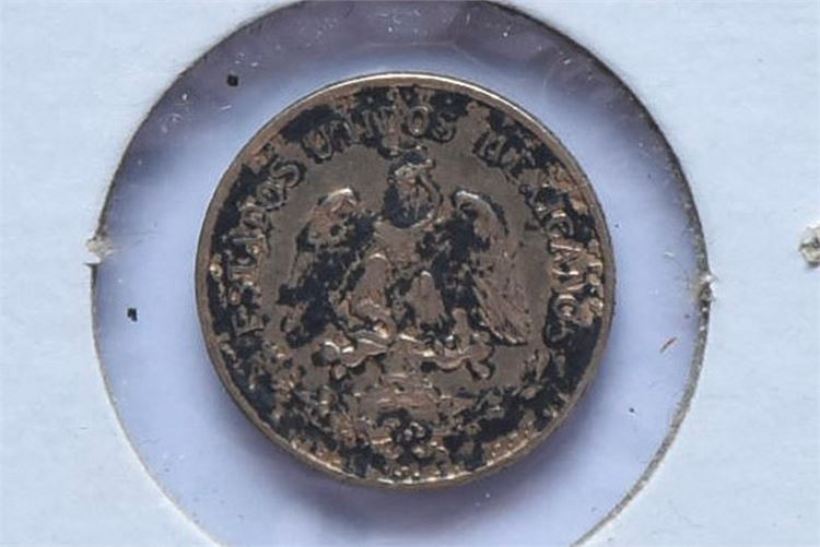 1919 Mexico Dos Pesos Gold Coin