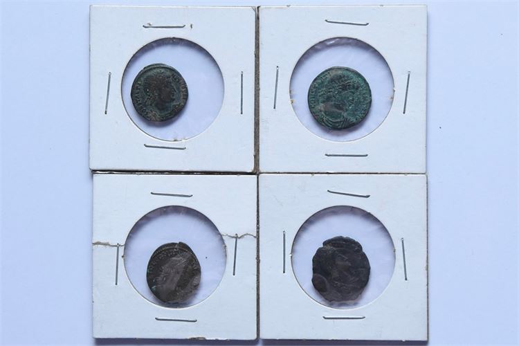 Four (4) Ancient Roman Coins