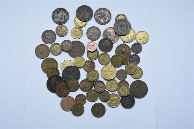 Group of Antique American and Foreign Coins