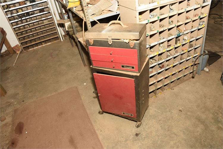 OXWALL Toolbox and Rolling Cabinet