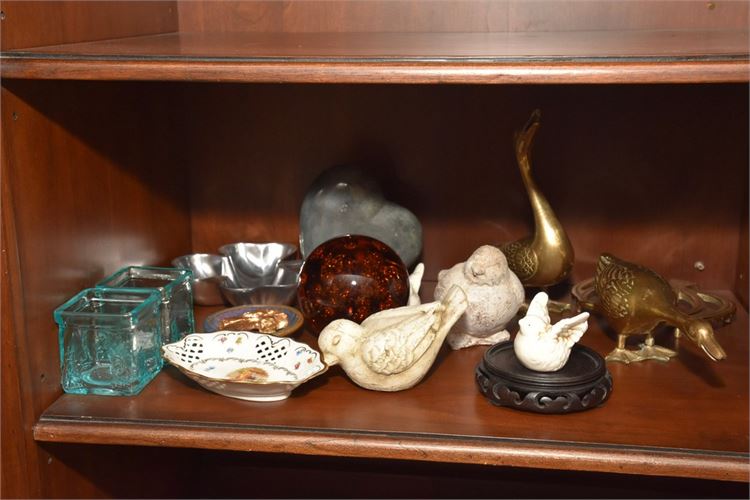 Group Lot Of Decorative Objects