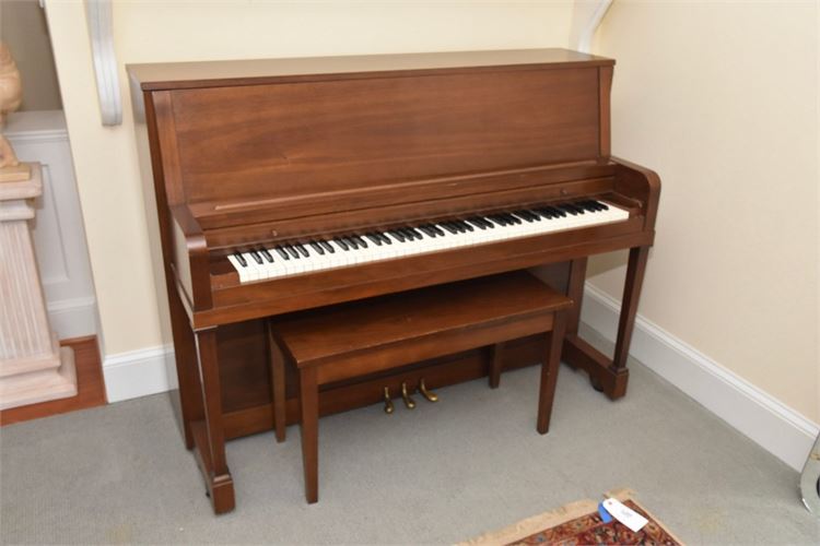 EVERETT 45" Studio Upright Piano With Bench