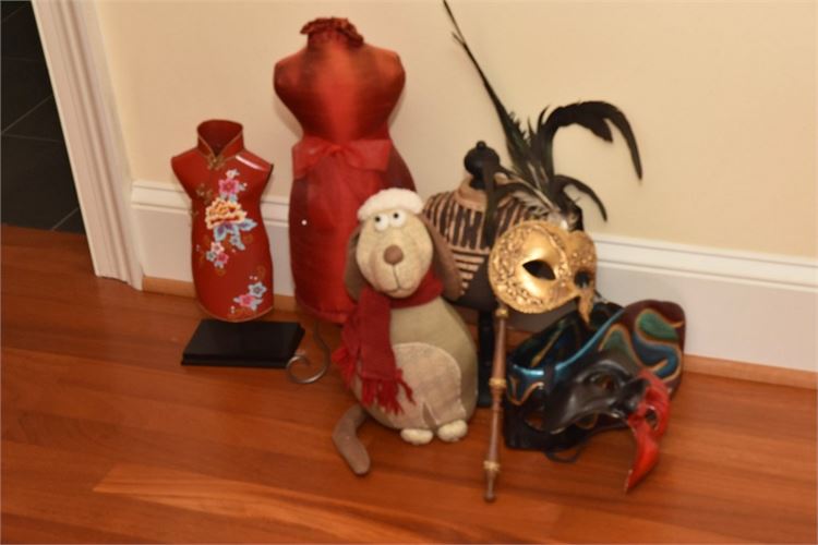 Group Lot Of Decorative Items