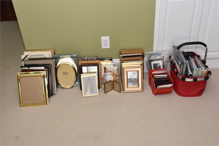 Large Group Lot Of Picture Frames