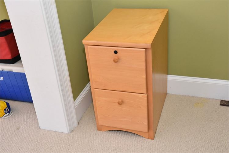 Two (2) Drawer  File Cabinet