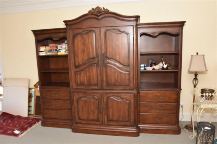 Mahogany Wall Unit