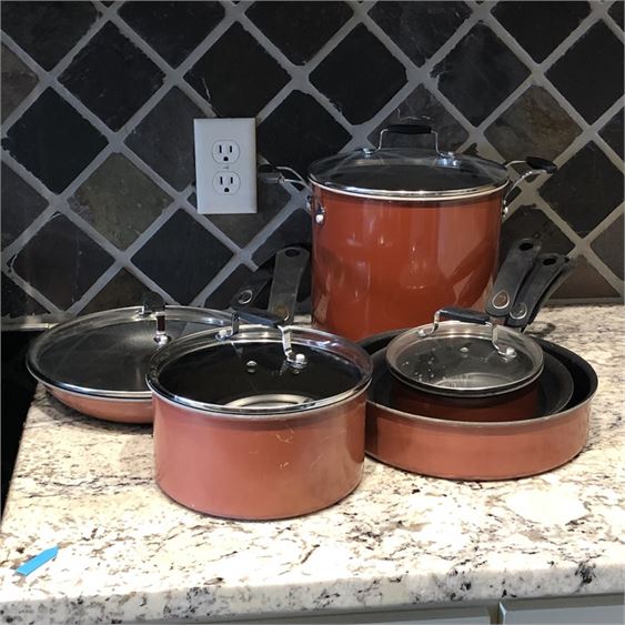 Lot of Emeril Pots and Pans