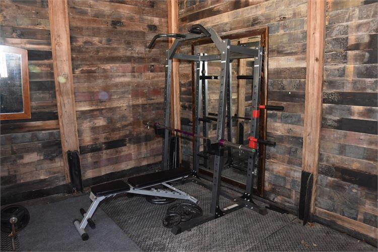 BODY POWER Power Rack With Accessories