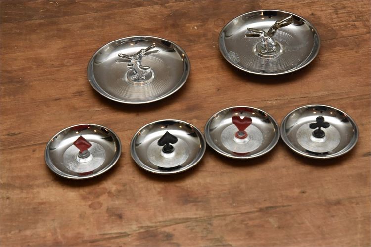 Group Collectable Metal Ashtrays
