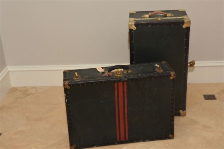 Two (2) Vintage Suitcases