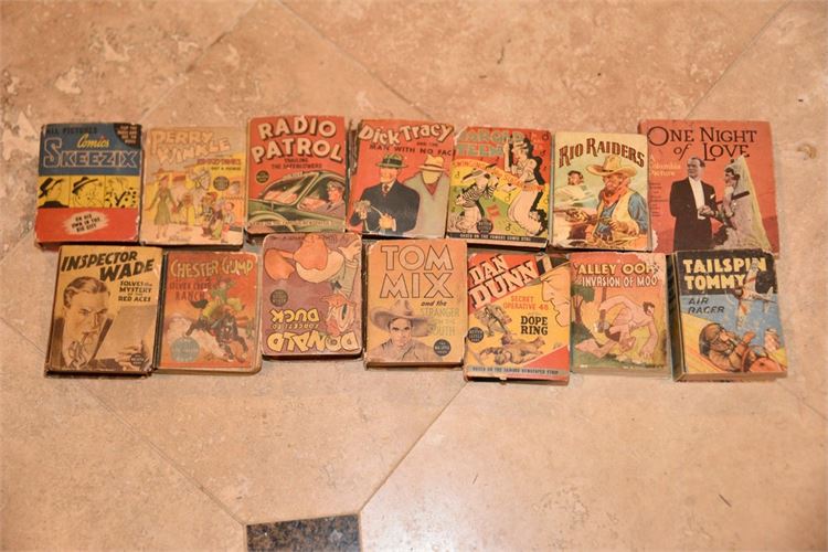 Group of 1930's Adventure & Comic Books