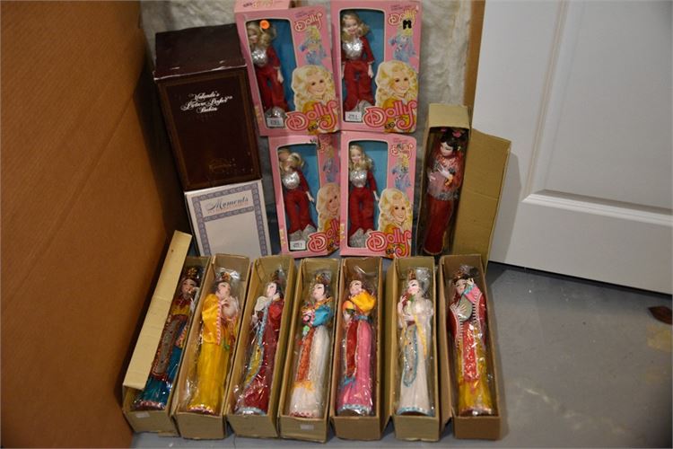 Group Dolly Parton, KNOWLES etc Dolls