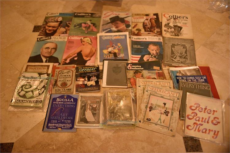 Group of 20th C. US Periodicals & Hobby Books