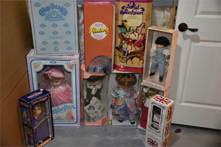Thumbelina, Cabbage Patch Kids etc Collectable Dolls