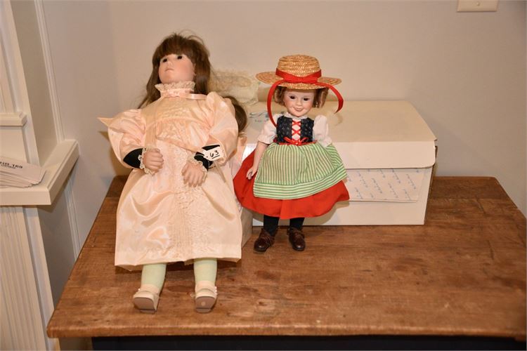 Two (2) Collectable Dolls