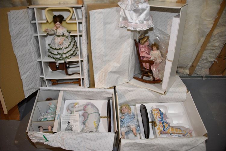 Group JUDY BELL etc Collectable Dolls