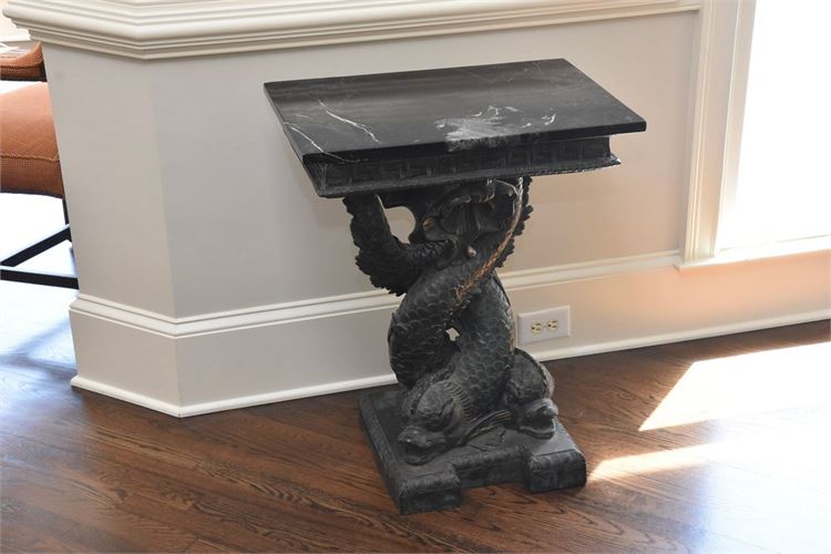 MAITLAND SMITH Classical Style Bronze Base Console Table
