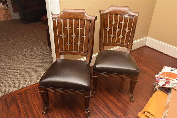 Pair MAITLAND SMITH  Side Chairs
