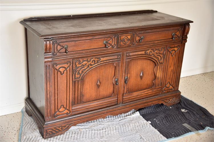 Victorian Style Side Cabinet