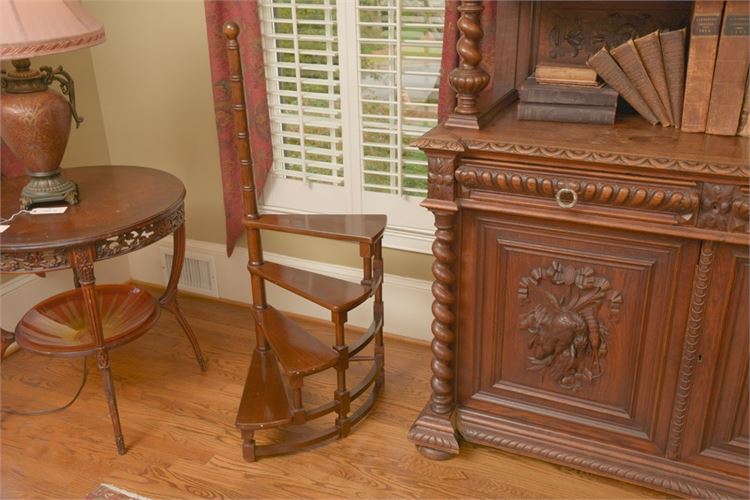 Regency Style Mahogany Step Ladder Table