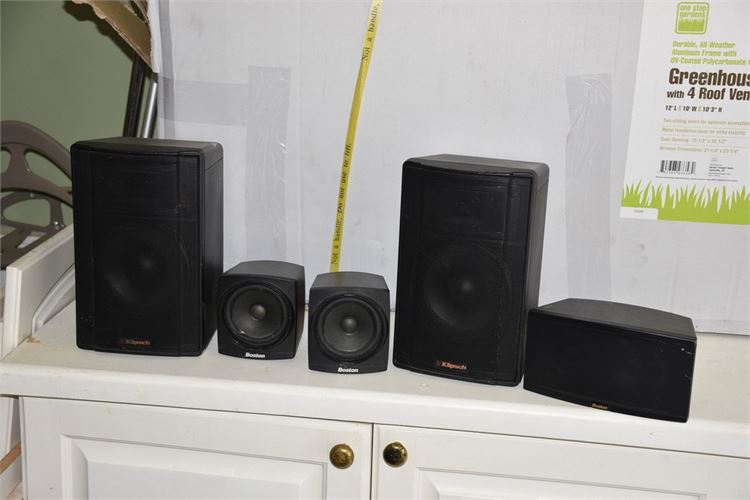 Two Pairs, BOSTON ACOUSTICS & KLEPSCH Speakers