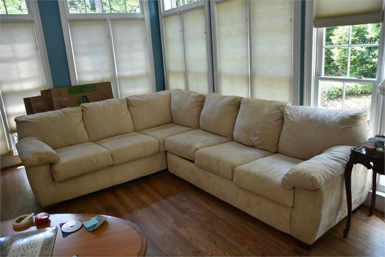 L Shaped Sectional Sofa with Pullout Sleeper