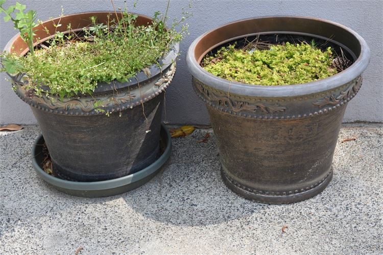 Pair Large Planters