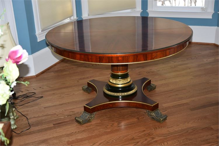 Regency Style Bronze Mounted Center or Dining Table