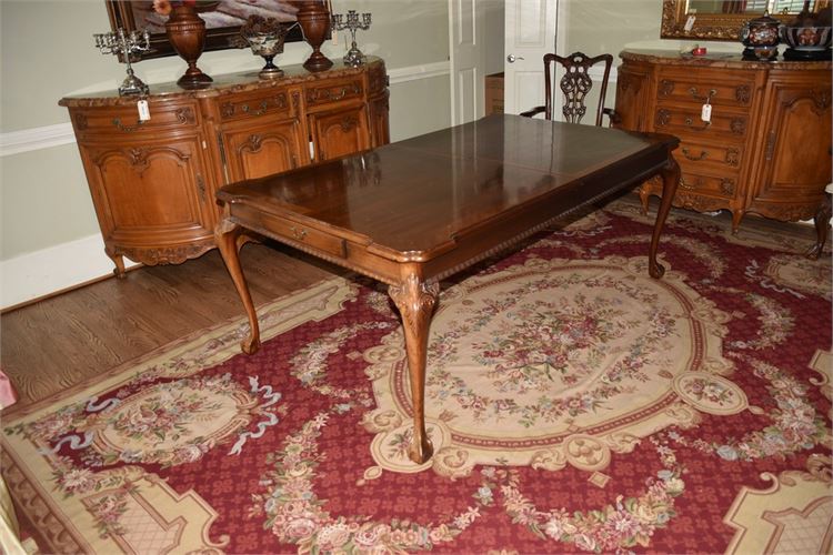 Link-Taylor Georgian Style Mahogany Dining Table