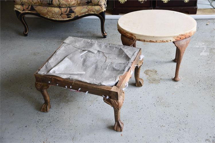 Two (2) Georgian Style Stools