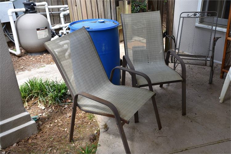 Companies Estate Sales - Group Lot of Outdoor Seating Furniture