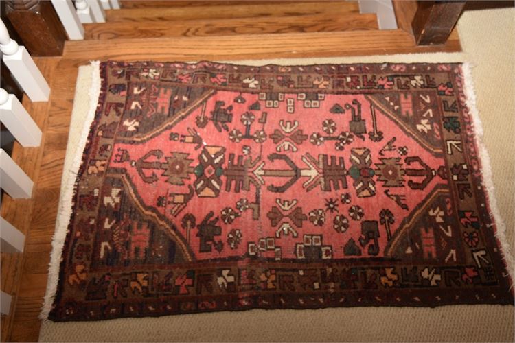 Semi Antique Handwoven Persian Rug