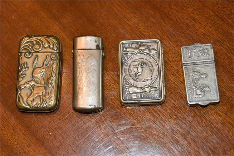 Group Vintage Match Safes