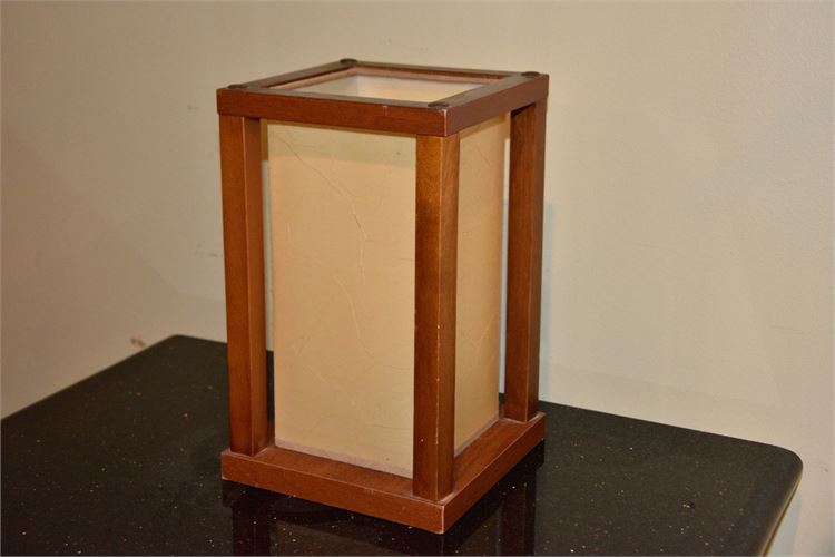 Japanese Style Mahogany Lantern