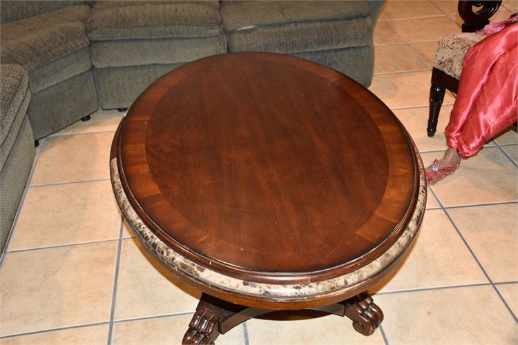 Monumental Oval Coffee Table