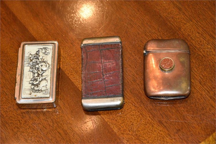 Group Vintage Match Safes