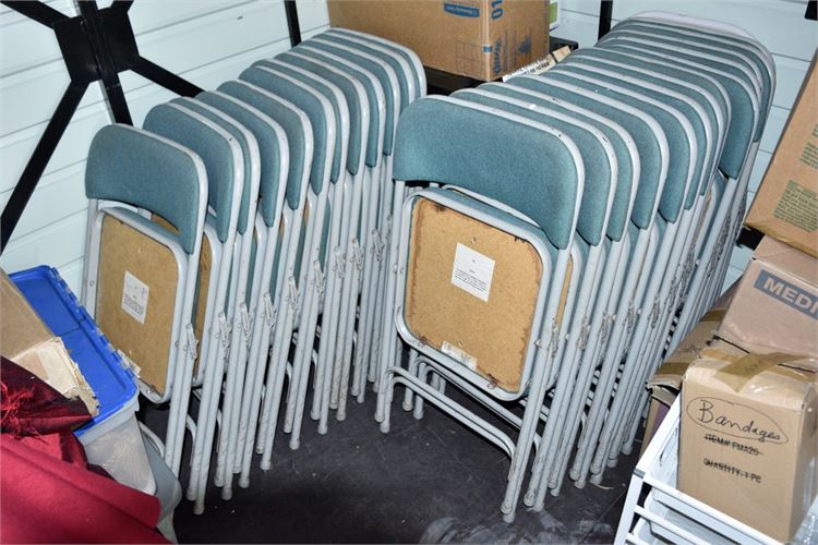 Group Folding Metal Chairs