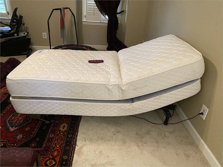 S-Cape Adjustable Bed With Ortheopedic adjustable mattress