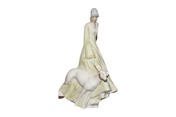 ROYAL DOULTON "Strolling"  Porcelain Figural Grouping HN3073