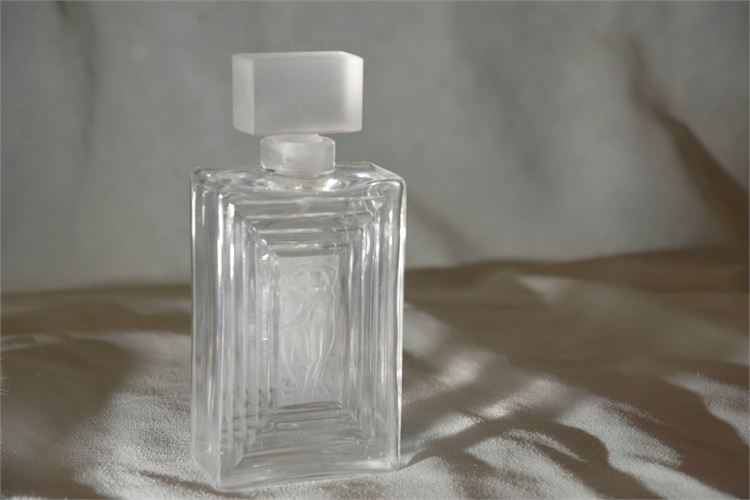 Rare LALIQUE Duncan Perfume Flacon