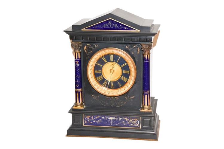 Antique BAILEY BANKS & BIDDLE Neoclassical Mantel Clock