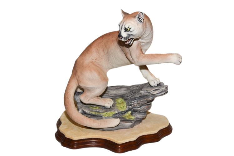 Fine BOEHM Porcelain Cougar