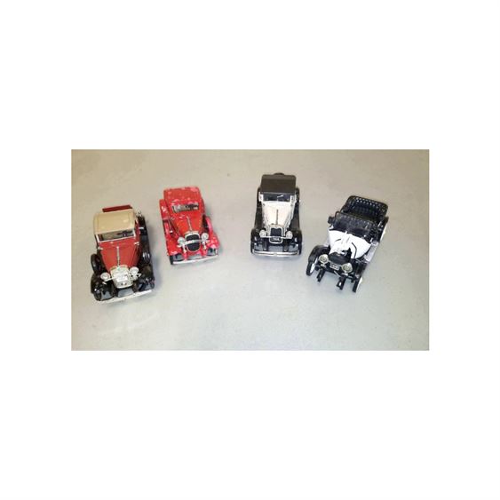 Group Lot of Four (4) Collectible Diecast Cars