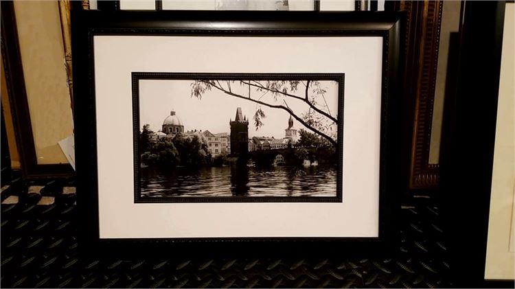 Vintage Framed Cityscape II