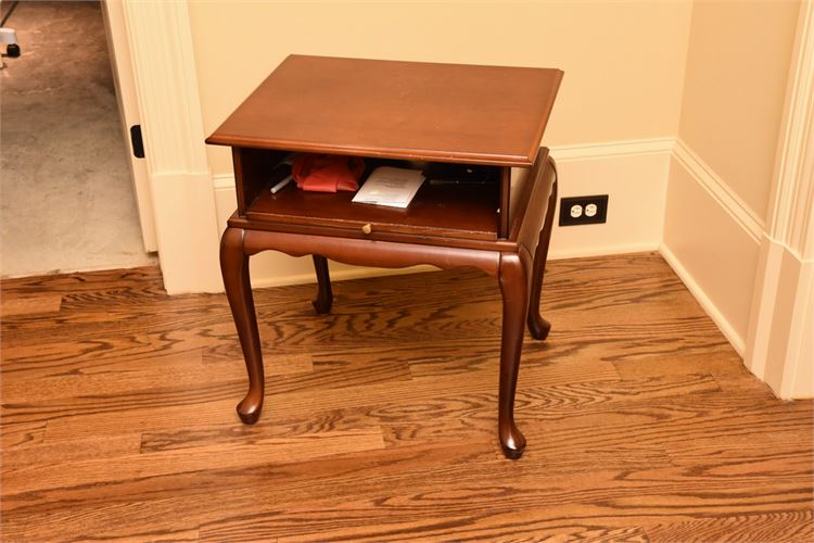 Wooden End Table