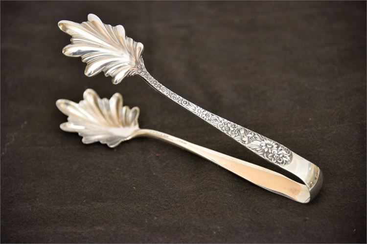 KIRK AND SONS Sterling Silver Tongs