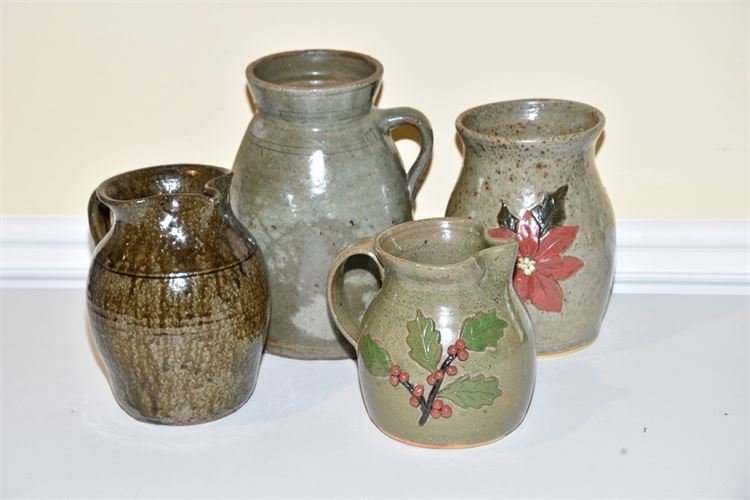 Group Lot Of Pottery Items