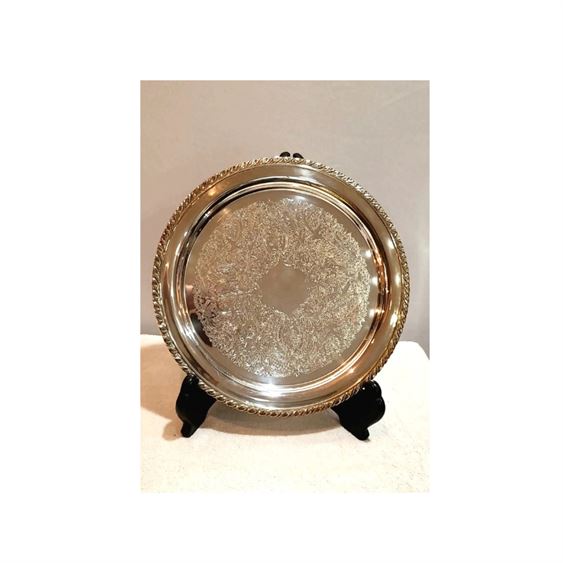 Oneida OL Lions Mark Silver Maker 12" Tray